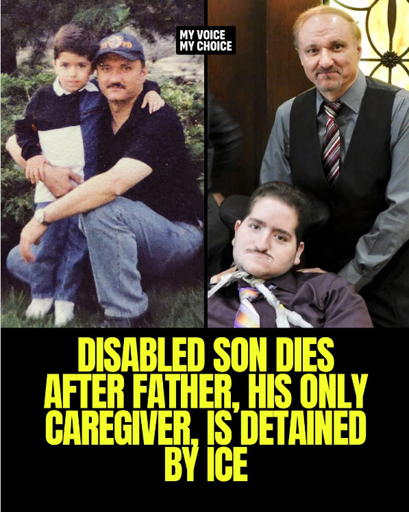 Wael Tarabishi with his dad Maher