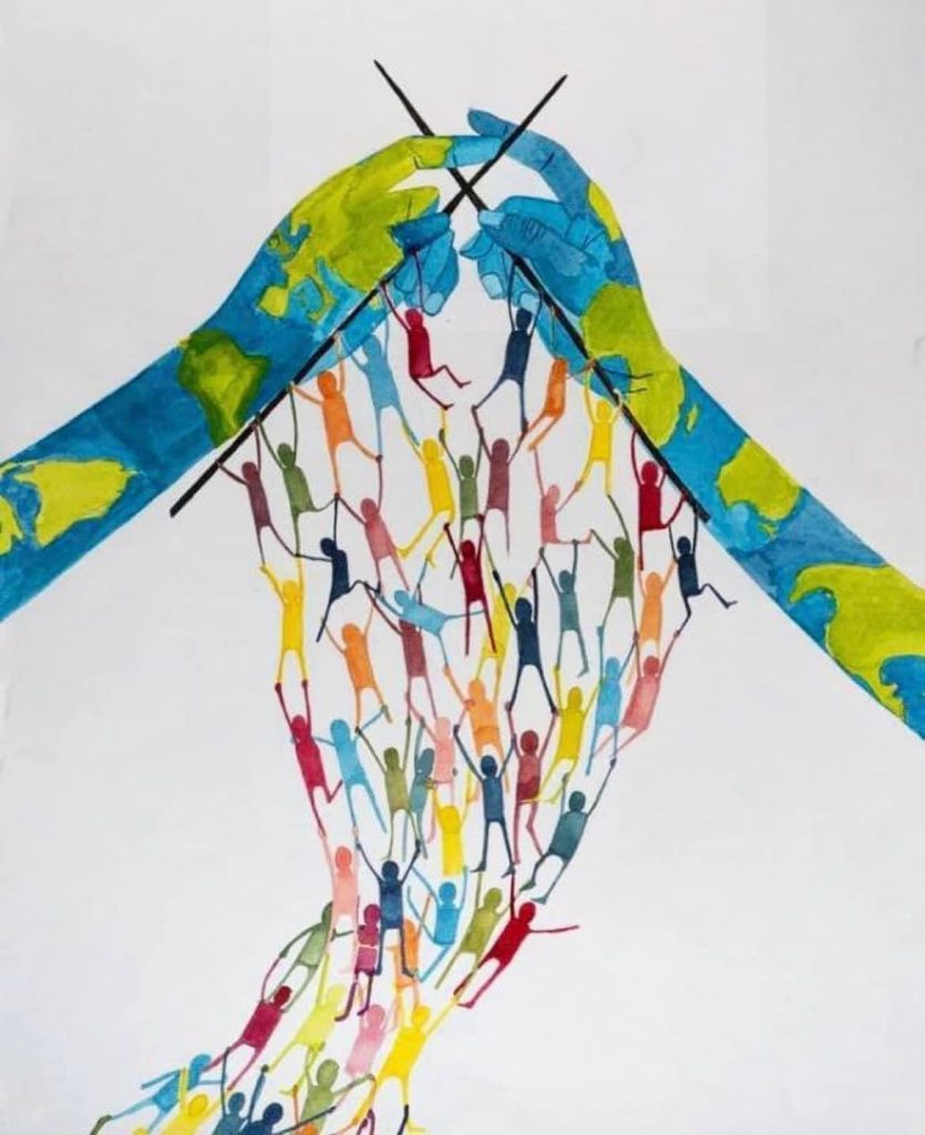 Anja Rozen, art on peace