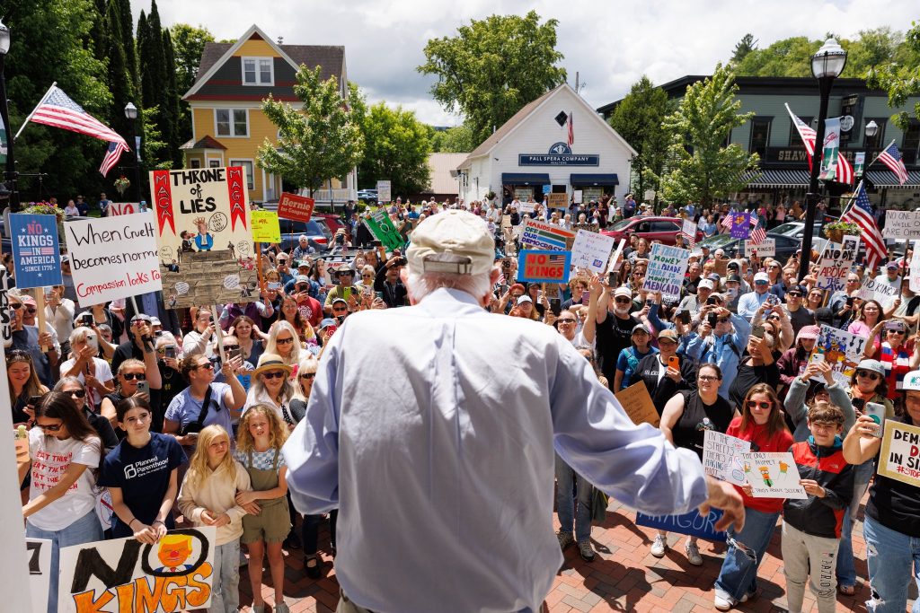 Bernie Sanders, June 2025 No Kings protest