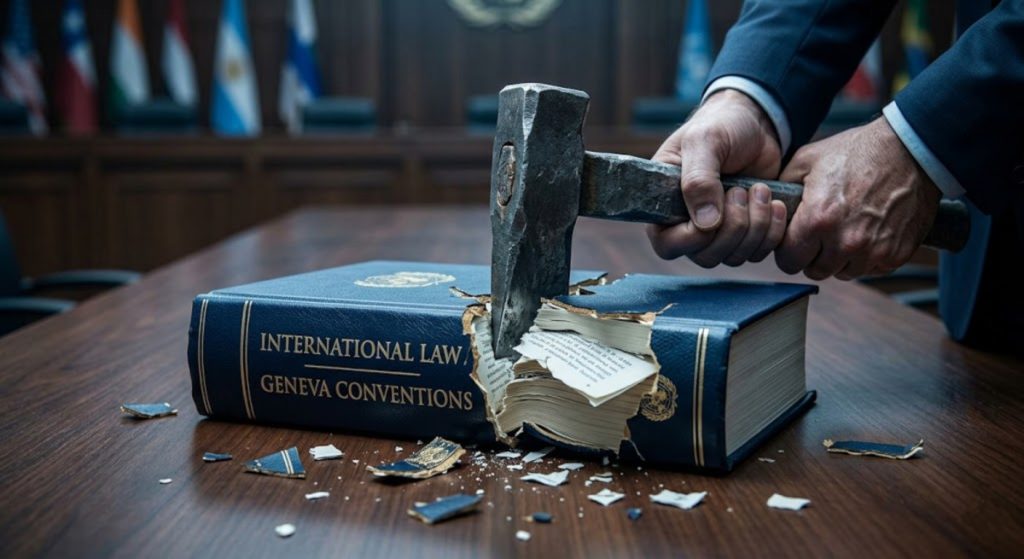 Breaking International Law, Geneva Conventions