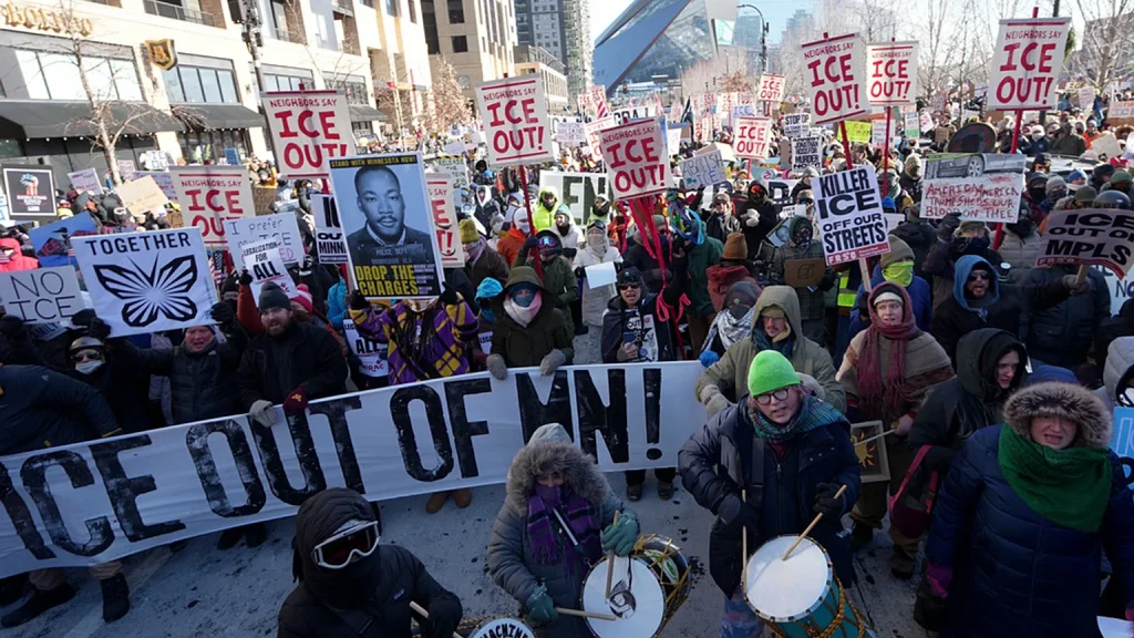 ICE Out protest, Minnesota