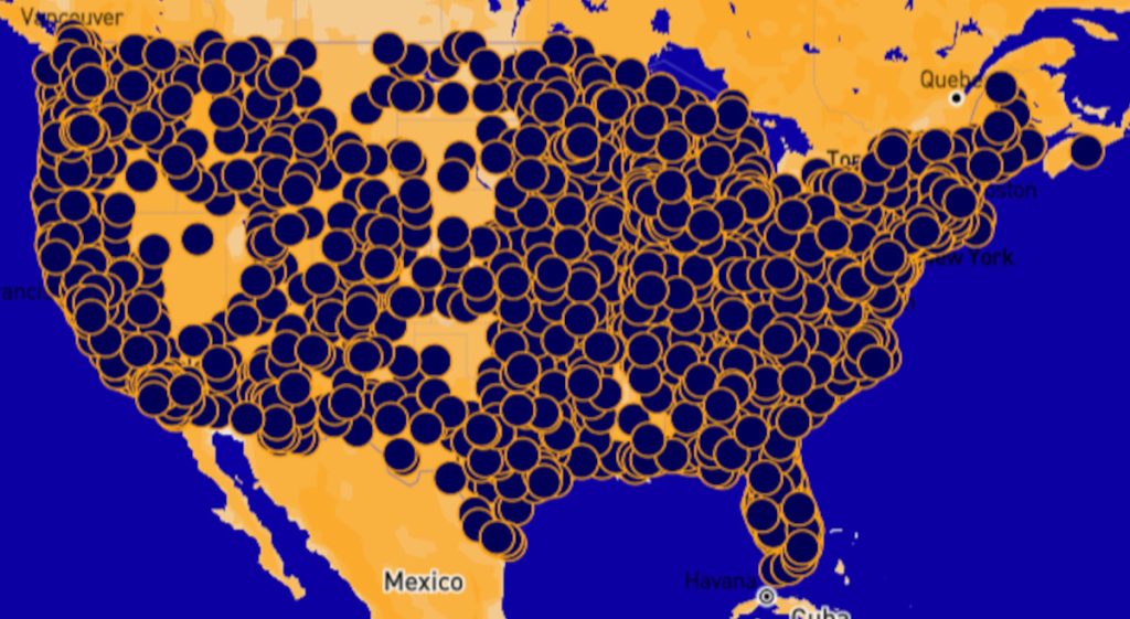 No Kings protests are widespread in the USA, besides in other countries too.