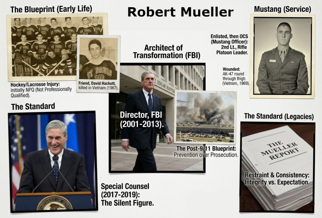 Robert Mueller, life of service, legacy, from Vietnam Marine to leading the FBI
